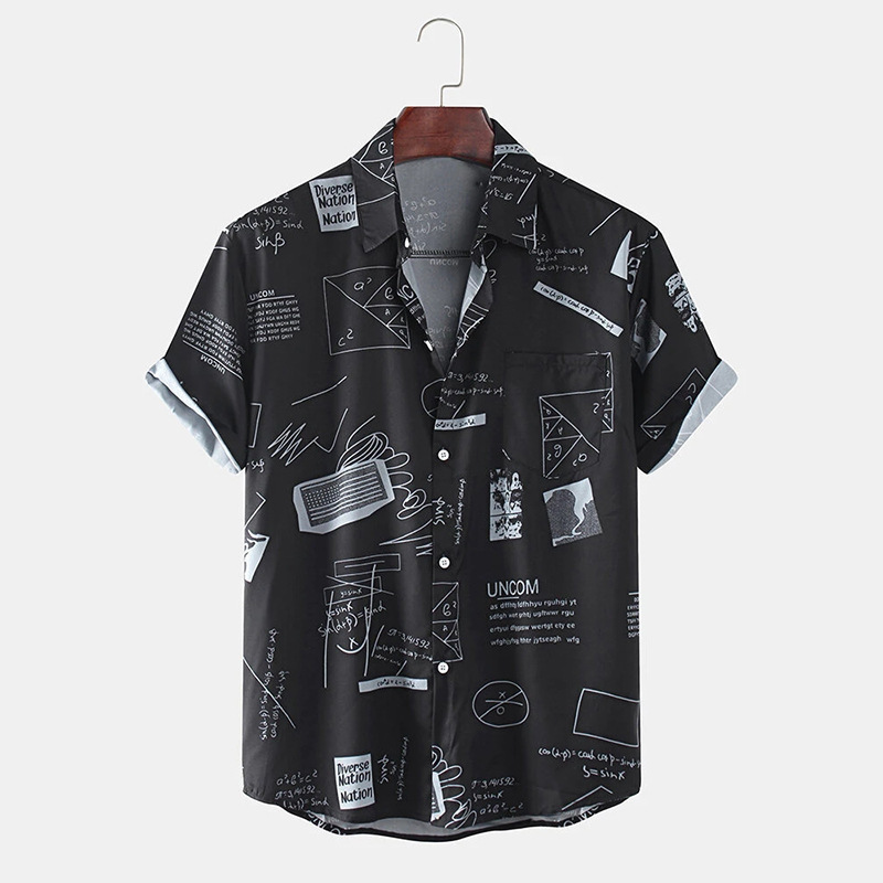 1618970224768.jpg Mike | Short-Sleeve Men' Shirt