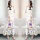 Lexie | Vestido floral de gasa para mujer