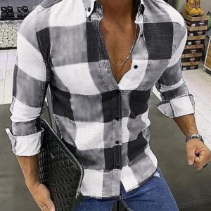 Trevor | Chemise à manches longues pour hommes