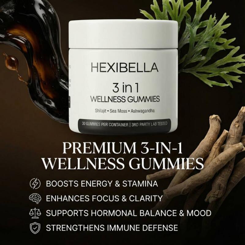Free HEXI Wellness Gummies