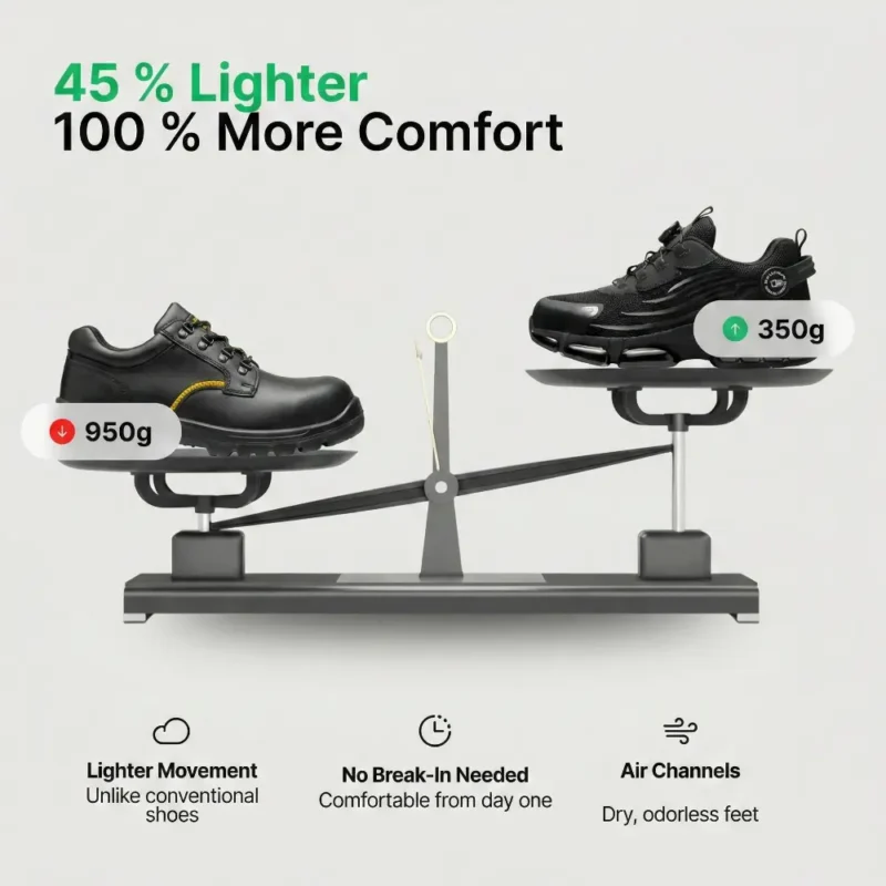 he19ibella HEXI Work Shoes