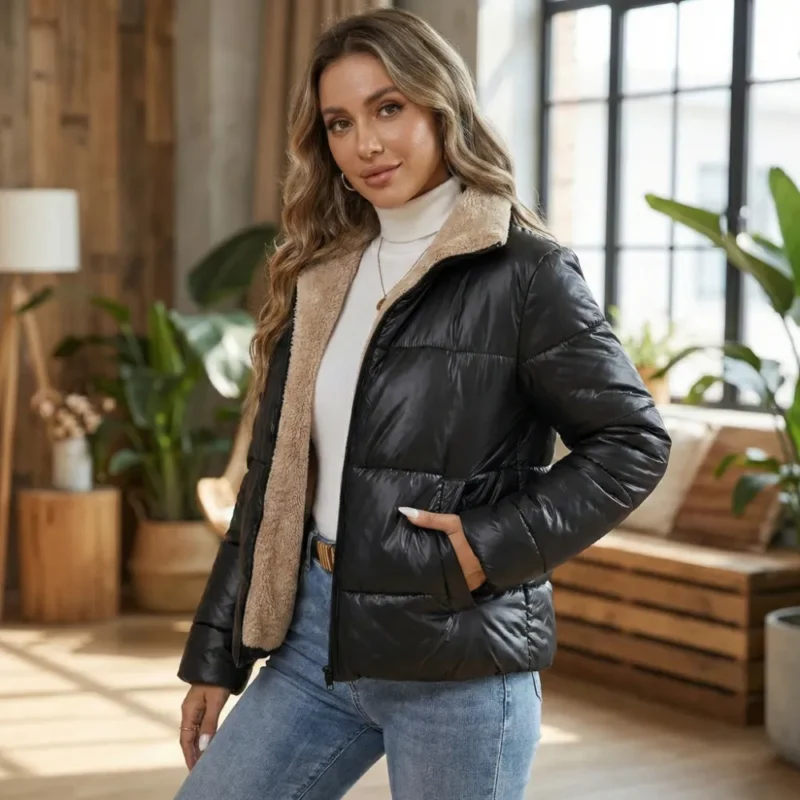 he48ibella Carmen | Wool-padding Short Jacket