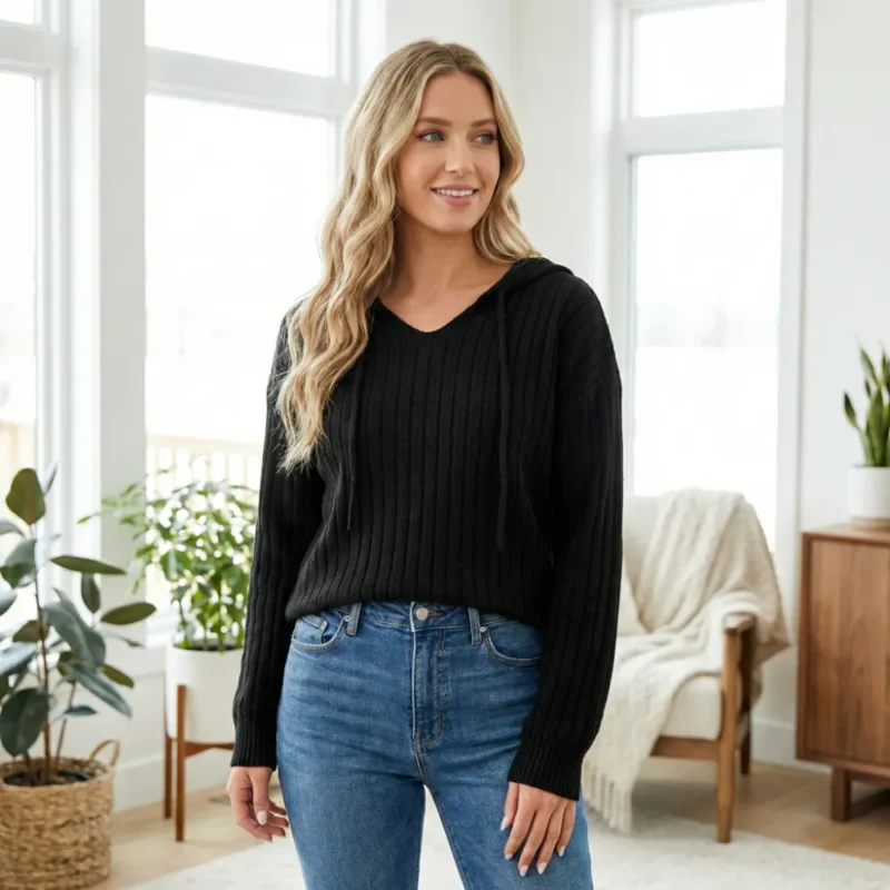 he74ibella Maggie | Simple Cotton Top With Sleeves