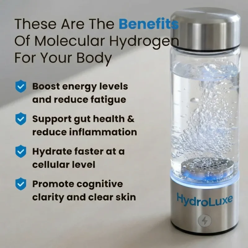 HydroLuxe Hydrogen Bottle