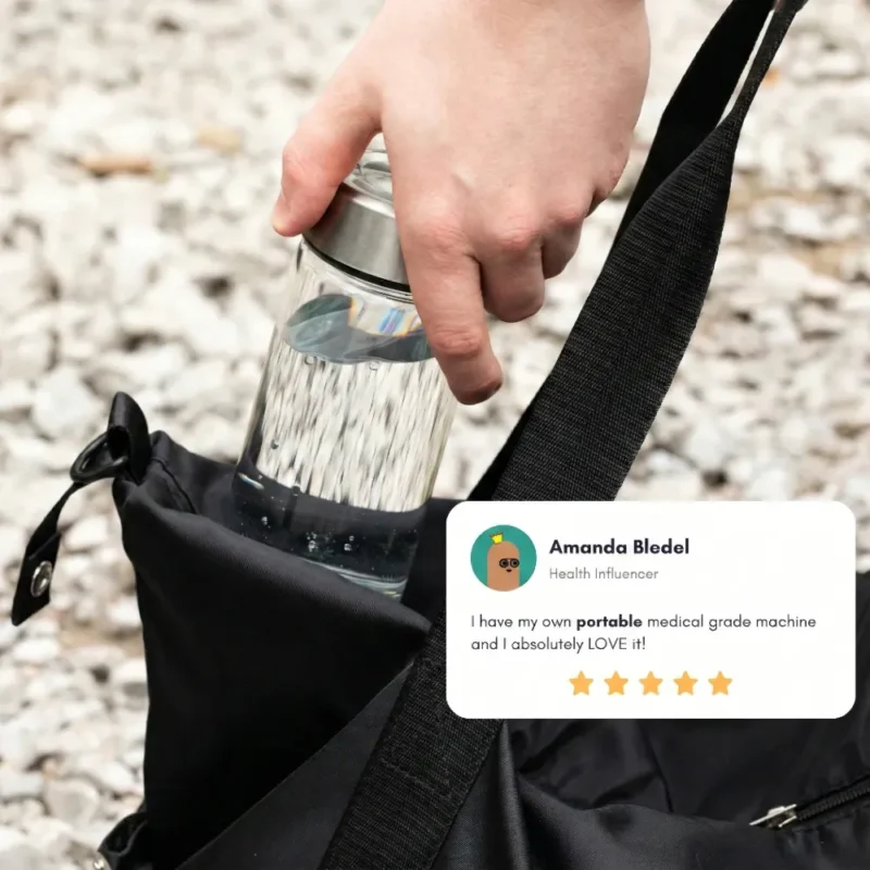 HydroLuxe Hydrogen Bottle