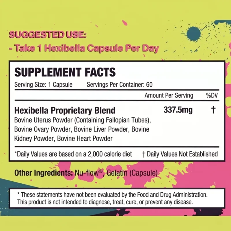 Rindfleisch-Organe-Kapseln