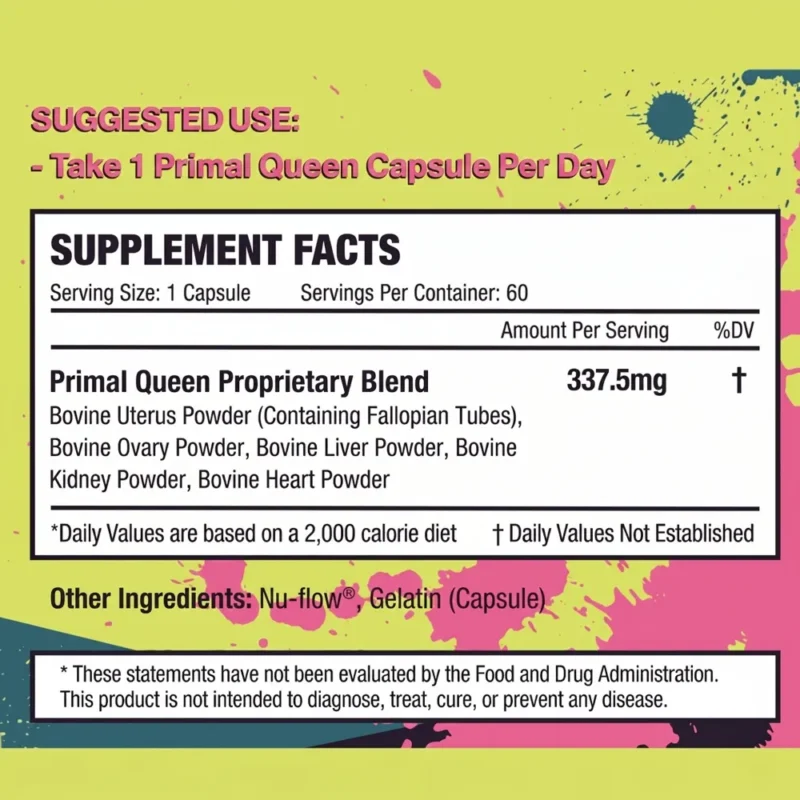 Rindfleisch-Organe-Kapseln